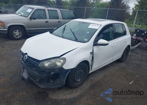 2012 Volkswagen Golf 2.5L 4-Door из США, поврежденный, VIN WVWDB7AJ5CW318144